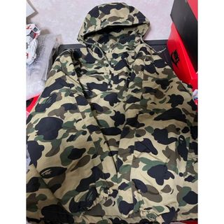 A BATHING APE - used美品アベイシングエイプ LウインドブレーカーL ...