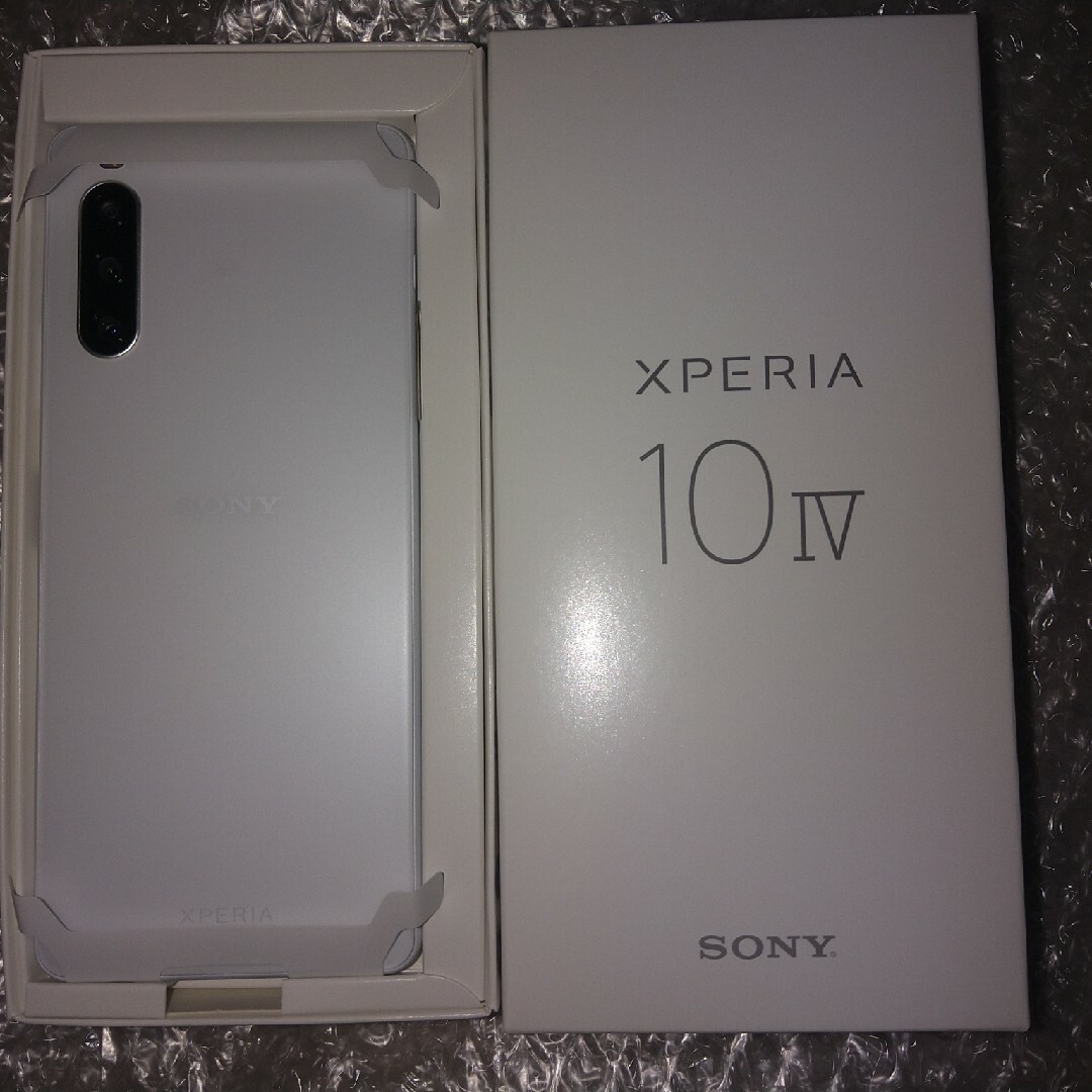 スマートフォン携帯電話Xperia10 IV SOG07 ホワイト