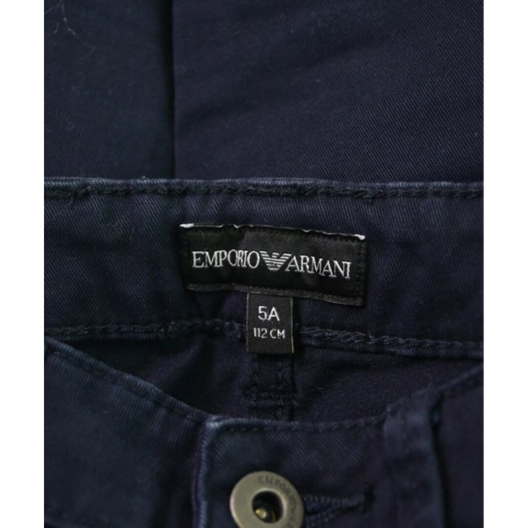 Emporio Armani(エンポリオアルマーニ)のEMPORIO ARMANI エンポリオアルマーニ パンツ（その他） 112 紺 【古着】【中古】 キッズ/ベビー/マタニティのキッズ服女の子用(90cm~)(パンツ/スパッツ)の商品写真