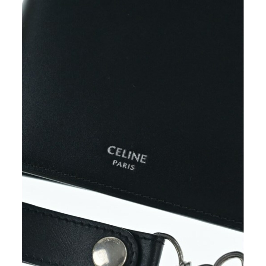 celine(セリーヌ)のCELINE セリーヌ 財布・コインケース - 黒 【古着】【中古】 レディースのファッション小物(財布)の商品写真