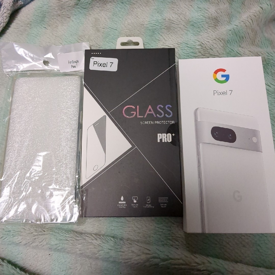 Google pixel 7a Snow スノー ケース2点おまけ