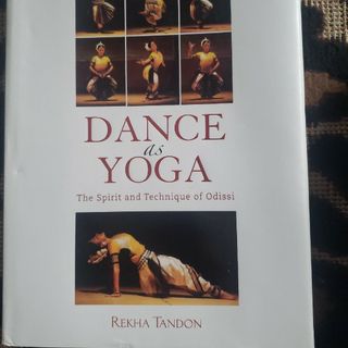 オデイッシの本Dance As Yoga,Rekha Tandon(洋書)