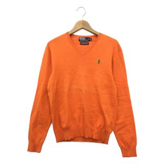 美品  POLO RALPH LAUREN 長袖Vネックニット    メンズ M(ニット/セーター)