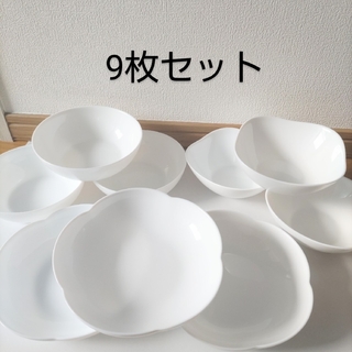 ヤマザキセイパン(山崎製パン)のヤマザキパン祭り　白い食器　19枚セット(食器)