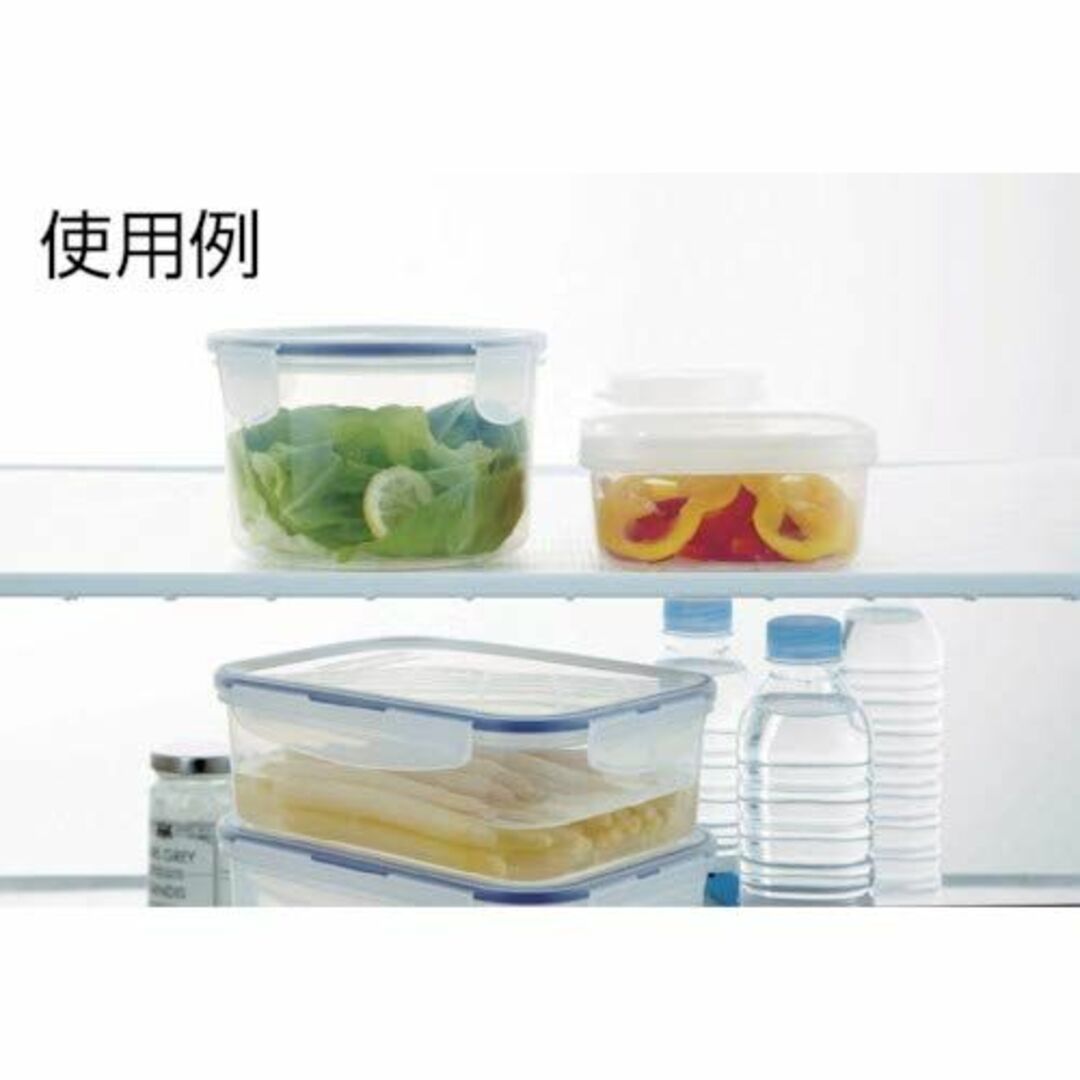 【人気商品】アスベル ユニックス タイトロック TLO-60・Ag 本体・フタ= インテリア/住まい/日用品のキッチン/食器(容器)の商品写真