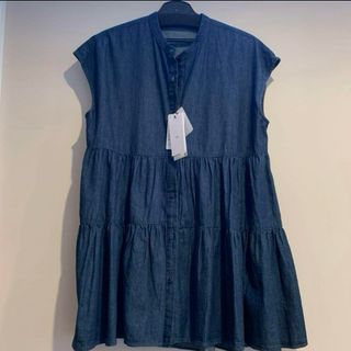 1日本サイズakiranaka(アキラナカ) Linen layered tops トップス