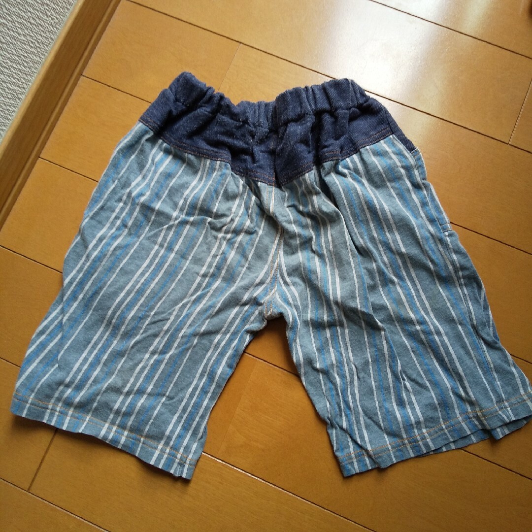 130cm ズボン ストライプ キッズ/ベビー/マタニティのキッズ服男の子用(90cm~)(パンツ/スパッツ)の商品写真