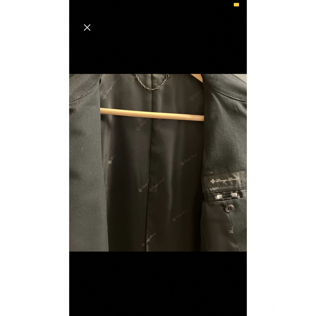 LOUNGE LIZARD(ラウンジリザード)のラウンジリザード　トレンチコート　ブラック メンズのジャケット/アウター(トレンチコート)の商品写真