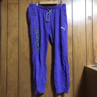 プーマ(PUMA)のpuma プーマ　紫　ロングパンツ　長ズボン　メンズ　かっこいい　スポーツ(その他)