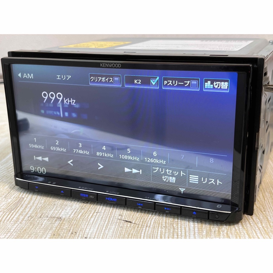 KENWOOD(ケンウッド)のMDV-S707 Bluetooth KENWOOD ケンウッド カーナビ 自動車/バイクの自動車(カーナビ/カーテレビ)の商品写真