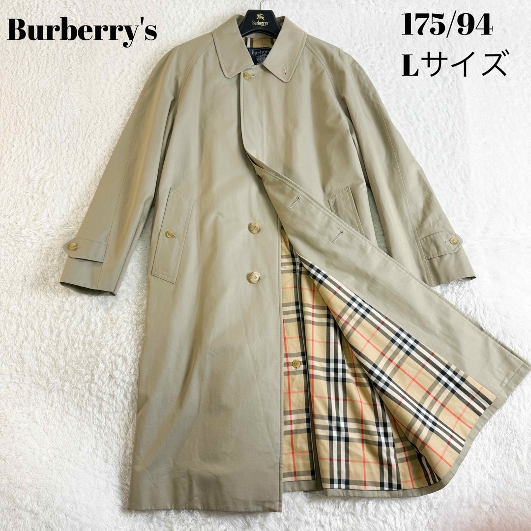 BURBERRY - バーバリー ステンカラーコート ロング カーキ ノバ