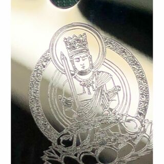 辰年　守り本尊 虚空蔵菩薩　オリジナルドッグタグ　ダイヤ彫刻　タラク ペンダント(ネックレス)