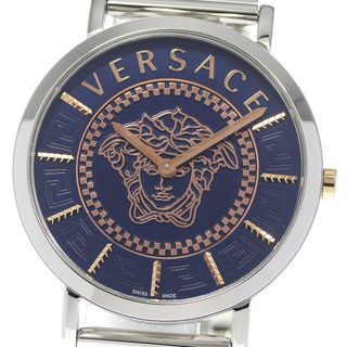 ヴェルサーチ(VERSACE)のヴェルサーチ VERSACE VEK400821 エッセンシャル クォーツ レディース 美品 箱付き_793377(腕時計)