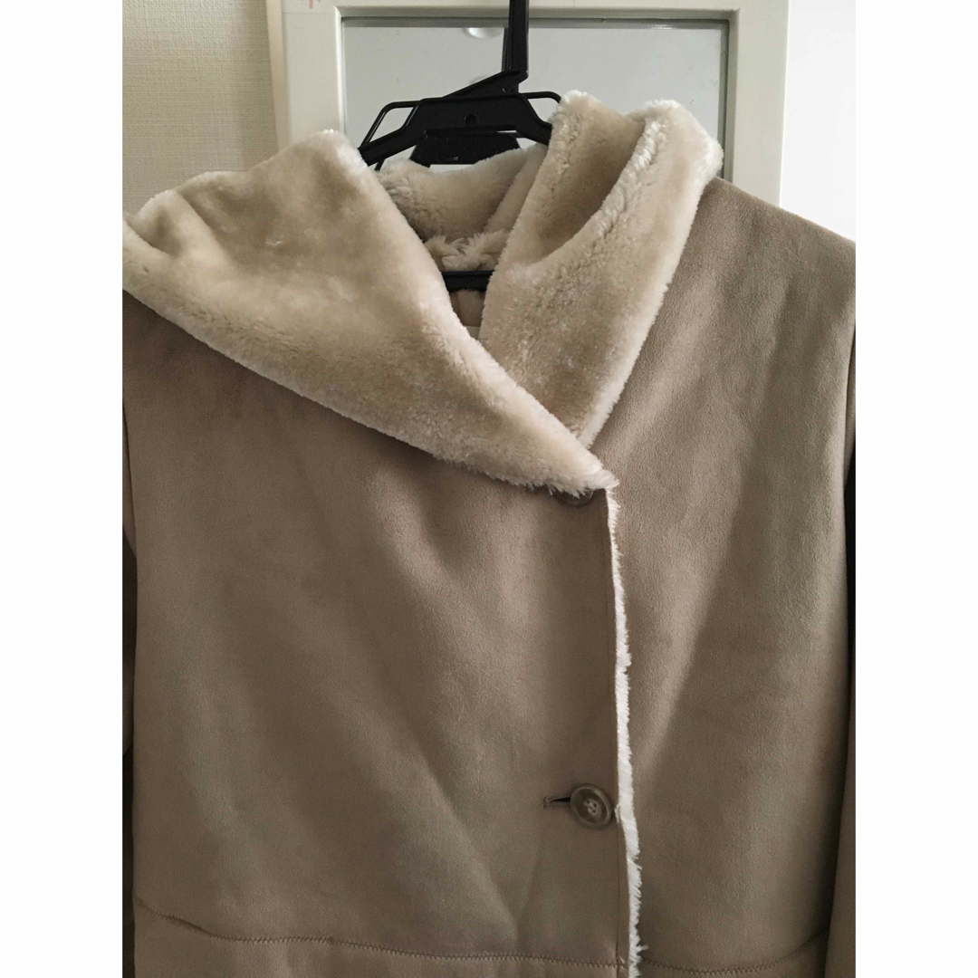 SM2(サマンサモスモス)の新品‼️サマンサモスモスブルー　ムートンコート レディースのジャケット/アウター(ムートンコート)の商品写真