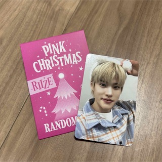 ソヒ⭐️RIIZE pink Christmas sm ランダムトレカ(アイドルグッズ)