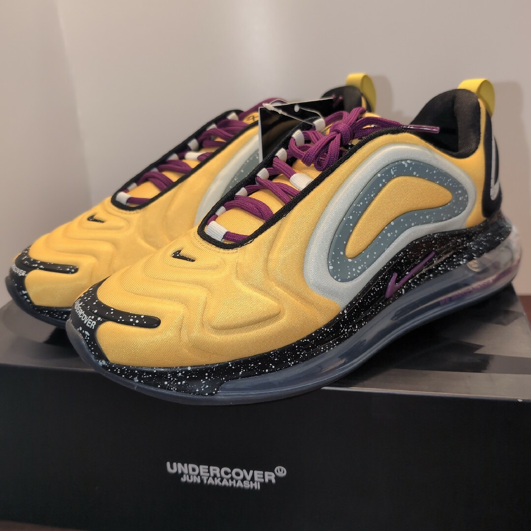 NIKE - アンダーカバー×ナイキ エアマックス 720 イエローの通販 NIKE - アンダーカバー×ナイキ エアマックス 720 イエローの通販