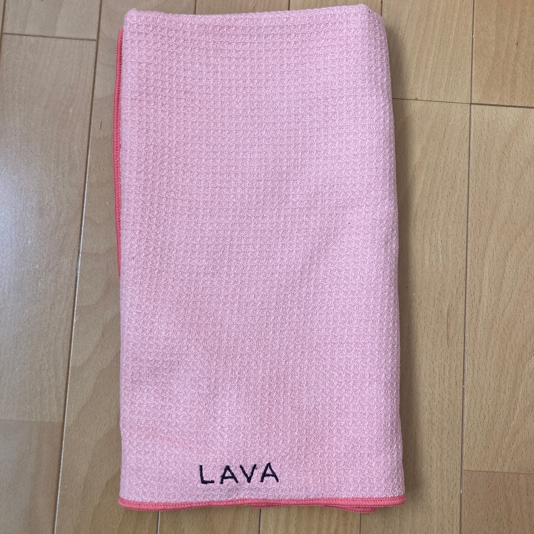 LAVA  ヨガラグ　ヨガタオル　中古 スポーツ/アウトドアのトレーニング/エクササイズ(ヨガ)の商品写真