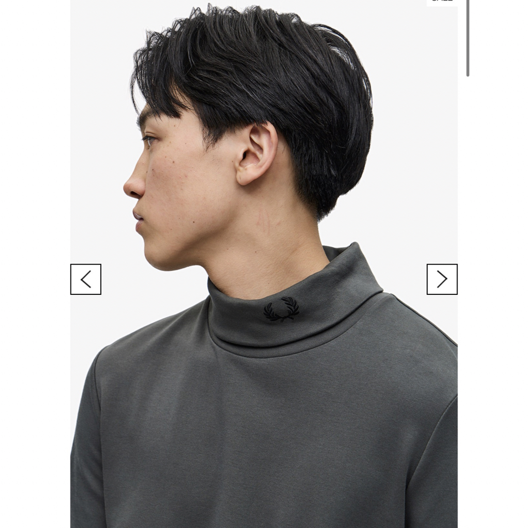 FRED PERRY(フレッドペリー)のFRED PERRYフレッドペリー　Roll Neck Top メンズのトップス(ニット/セーター)の商品写真