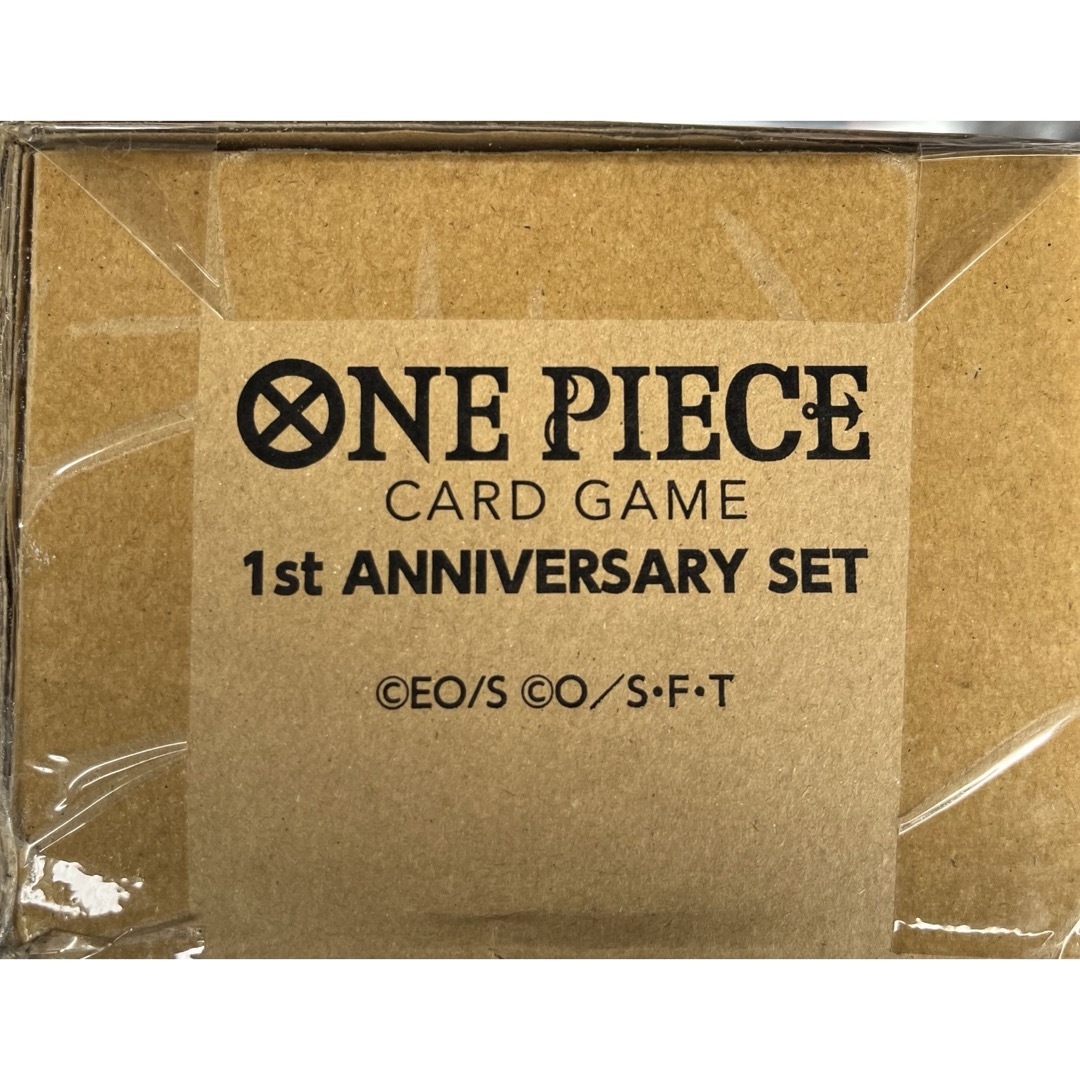3枚ONE PIECE カードゲーム 1st ANNIVERSARY SET - ワンピース