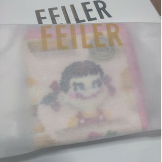 フェイラー(FEILER)の《新品未開封》FEILER ペコスマイルケーキ ハンカチ(ハンカチ)