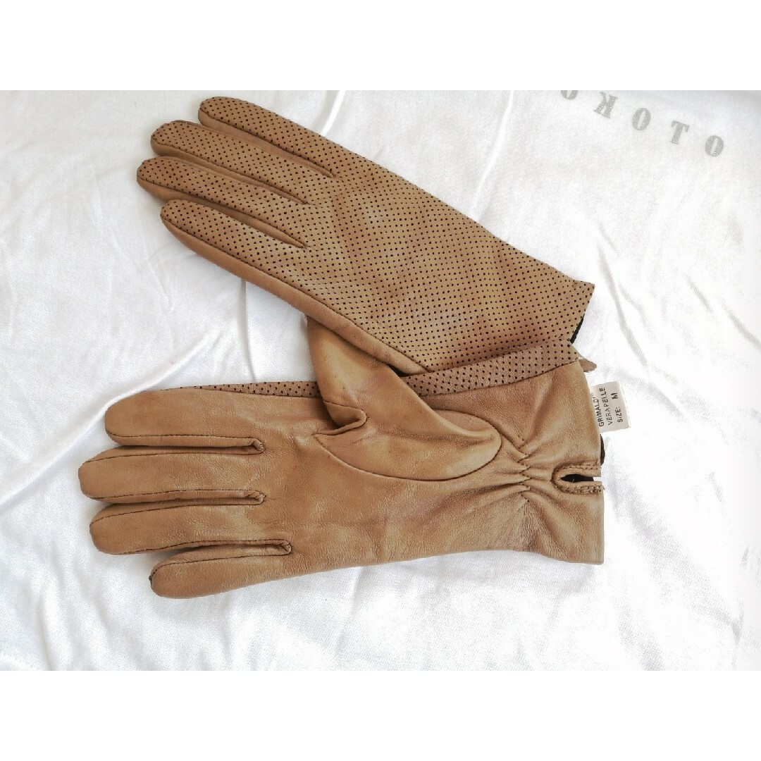新品　革手袋　レディース レディースのファッション小物(手袋)の商品写真