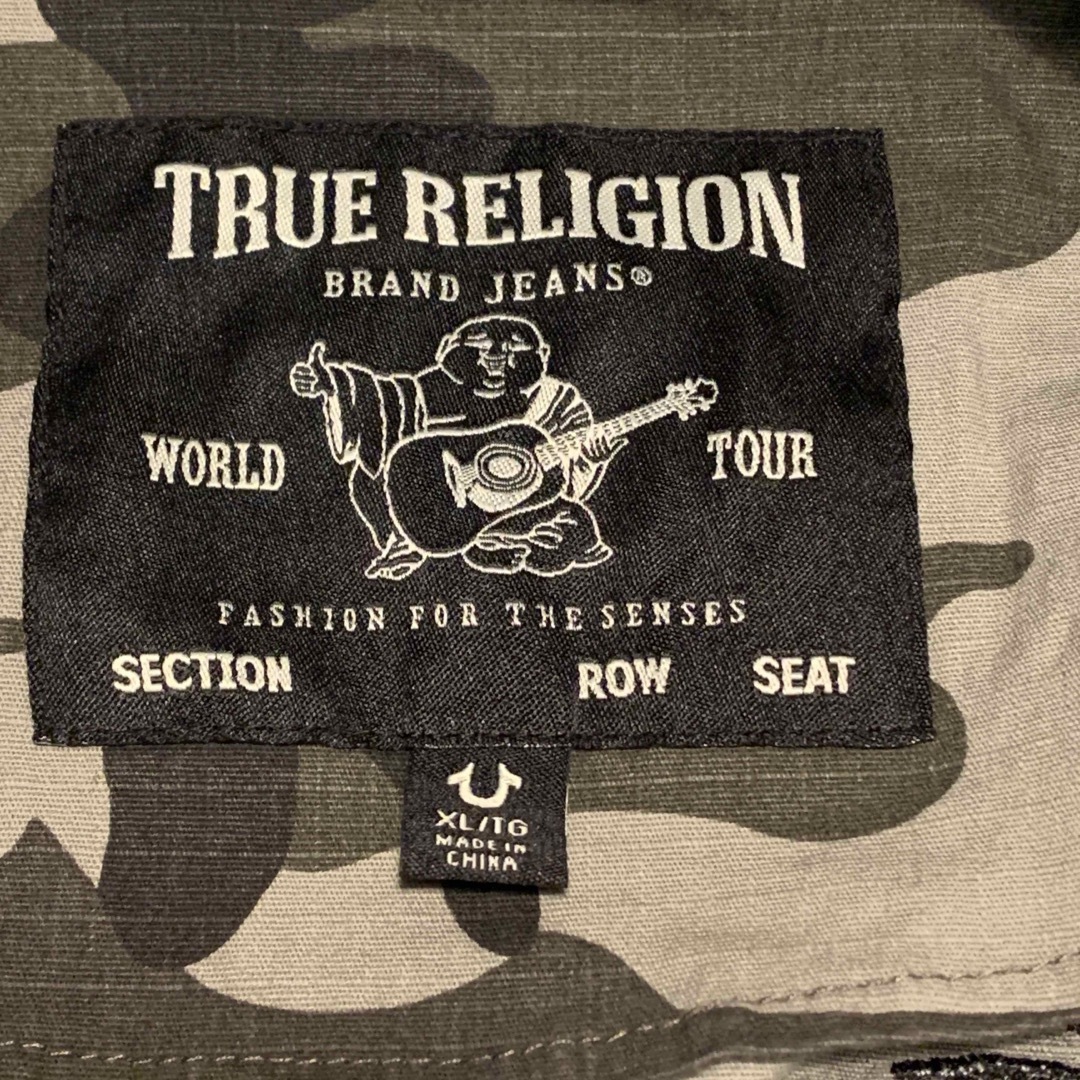 True Religion(トゥルーレリジョン)の新品【TRUE RELIGION】トゥルーレリジョン タイガーロゴジャケットXL メンズのトップス(パーカー)の商品写真