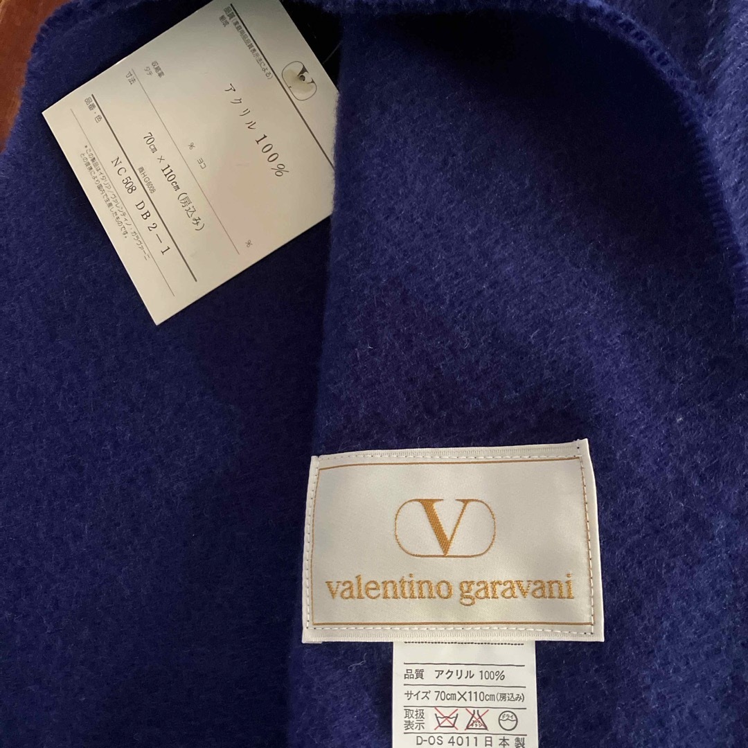 valentino garavani(ヴァレンティノガラヴァーニ)のバレンティノ　大判　膝掛け レディースのファッション小物(その他)の商品写真