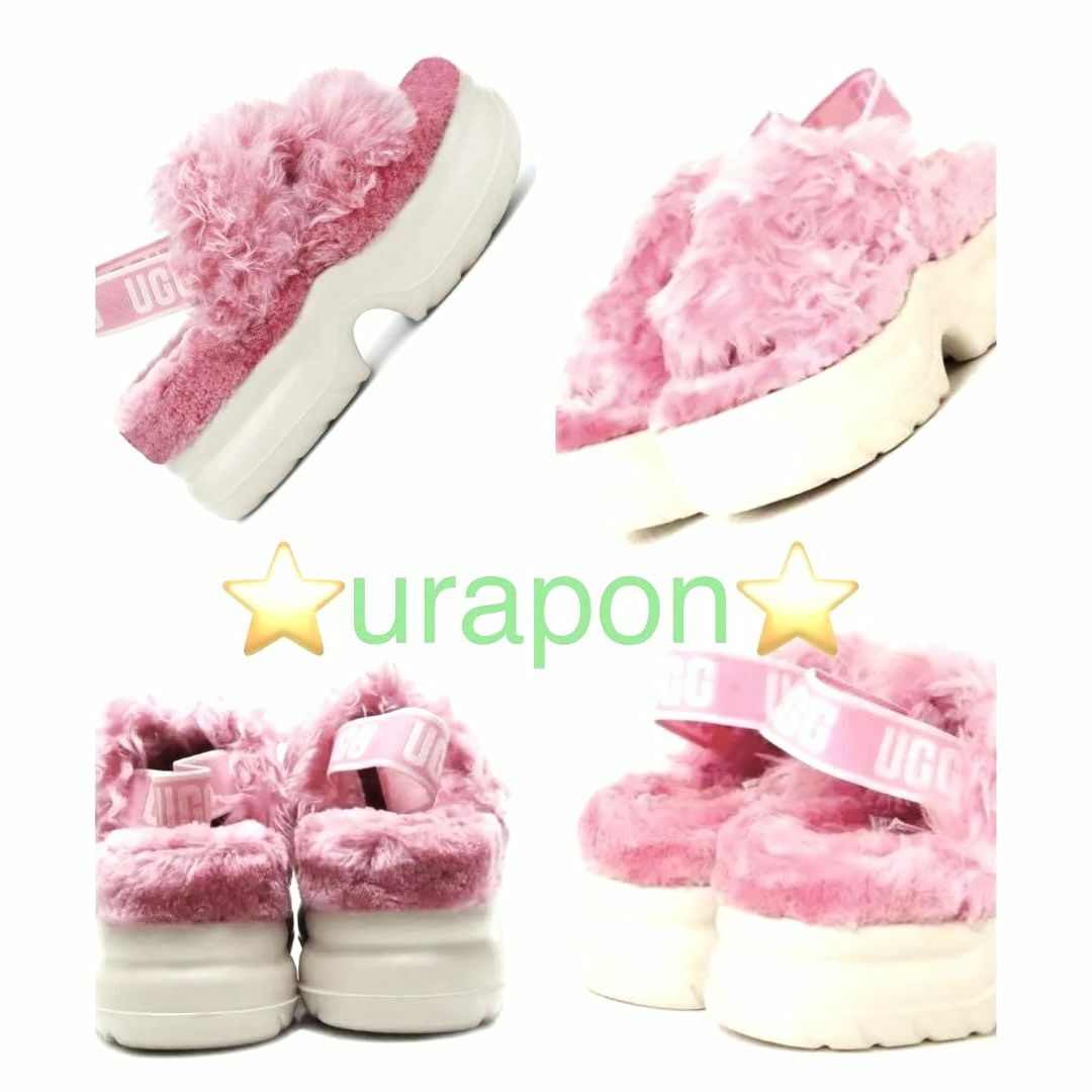 UGG(アグ)の入手困難✨激レア✨超美品✨22✨UGG✨Fluff Sugar Platform レディースの靴/シューズ(サンダル)の商品写真