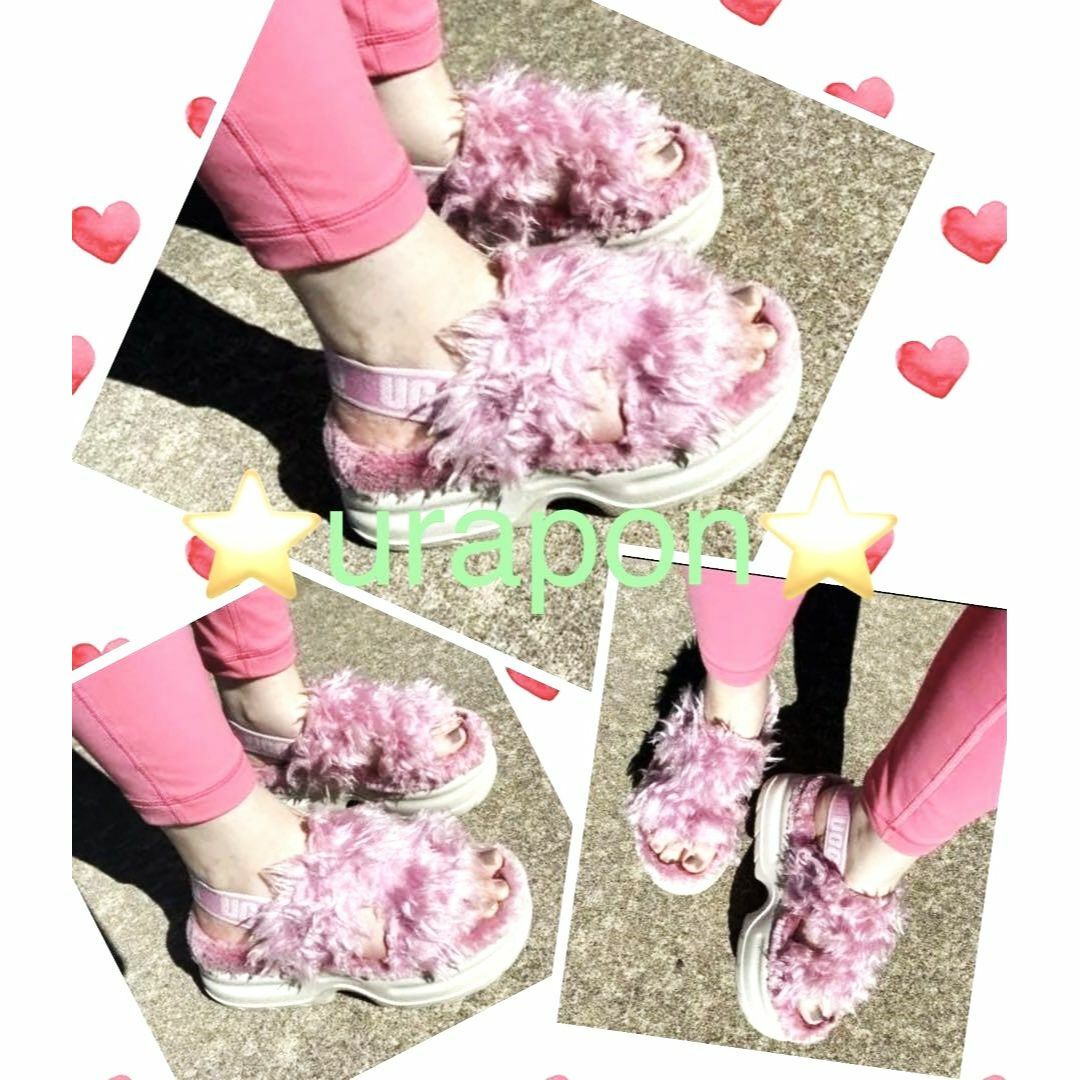 UGG(アグ)の入手困難✨激レア✨超美品✨22✨UGG✨Fluff Sugar Platform レディースの靴/シューズ(サンダル)の商品写真