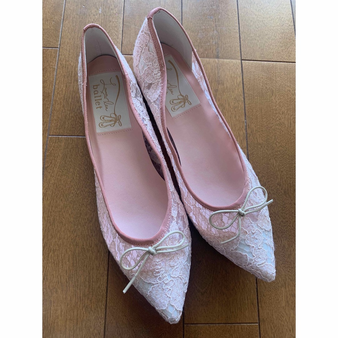 Launa Lea(ラウナレア)の定価¥9350ラウナレアバレエ ポインテットトゥバレエシューズ レディースの靴/シューズ(バレエシューズ)の商品写真