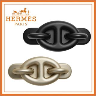 エルメス(Hermes)の限定値下HERMES エルメス シェーヌダンクル トリマイヨンPM  バレッタ　(バレッタ/ヘアクリップ)