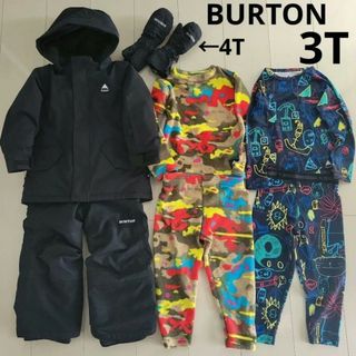 バートン(BURTON)のBURTON　スノーウエア　ボードウエア　スキーウエア　インナー　ミトン　3T(ジャケット/上着)