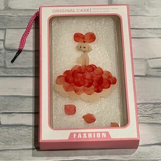 ❤️ 可愛い❤️ スマホケース 花びら ドレス 女性 美しい iPhone