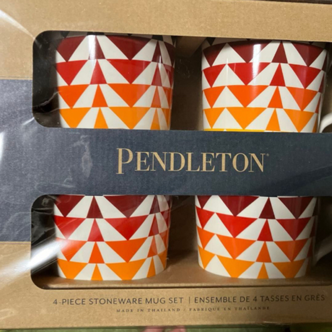 PENDLETON(ペンドルトン)の送料込み⭐︎半額以下⭐︎ペンドルトン　マグ4個 インテリア/住まい/日用品のキッチン/食器(グラス/カップ)の商品写真