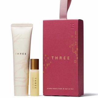 スリー(THREE)のTHREE アロマハンドクリーム&ネイルオイル キット(ハンドクリーム)