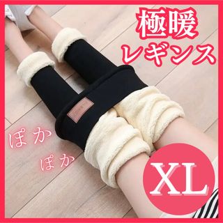 極暖　パンツ　裏起毛　レギンス　スキニー　ボア　大きいサイズ　防寒　もこもこ(レギンス/スパッツ)