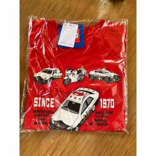 タカラトミー(Takara Tomy)のトミカ福袋　半袖　パトカー　120 (Tシャツ/カットソー)