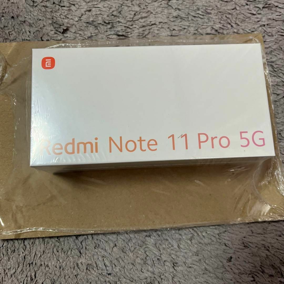 Redmi Note 11 Pro 5G グラファイトグレー 128 GB スマホ/家電/カメラのスマートフォン/携帯電話(スマートフォン本体)の商品写真