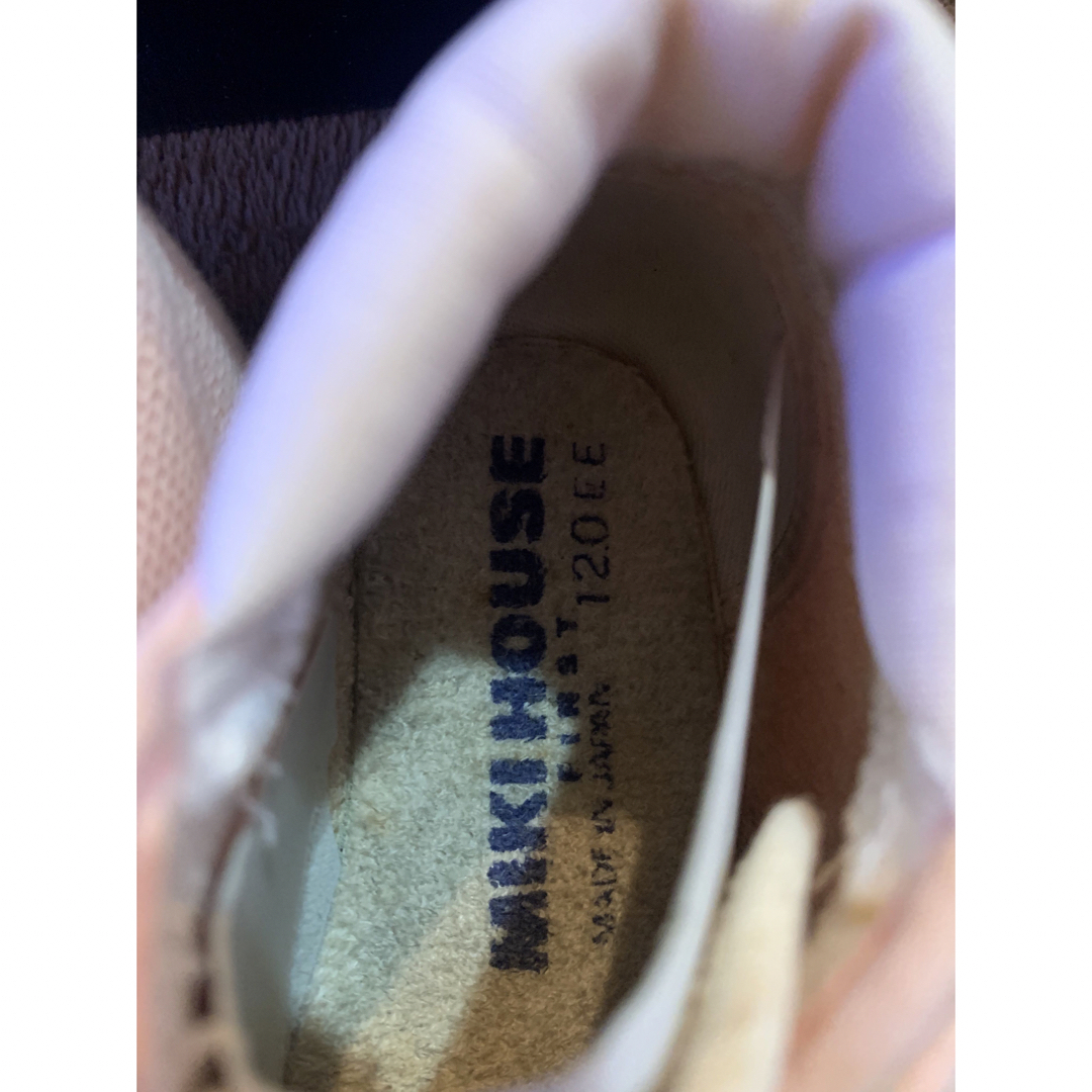 mikihouse(ミキハウス)のミキハウス12㎝シューズ！ キッズ/ベビー/マタニティのベビー靴/シューズ(~14cm)(フラットシューズ)の商品写真