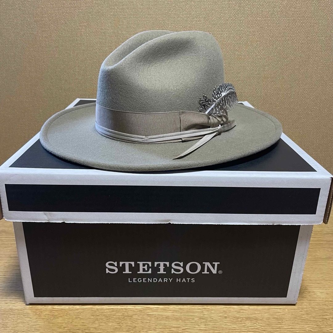 未使用　STETSON  ハット　ビーバーウール帽子