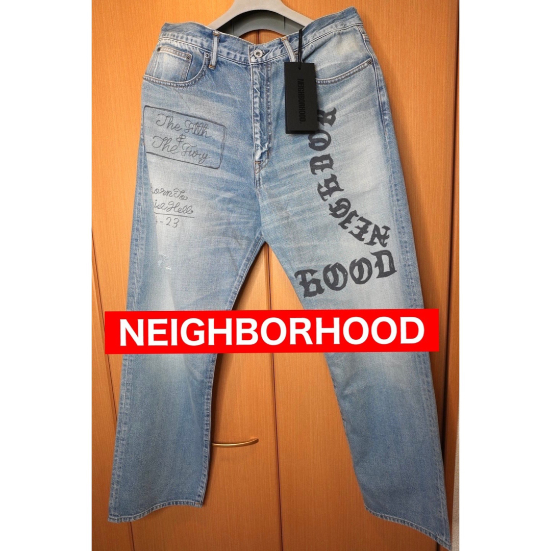 neighborhoodネイバーフッド neighborhood FADE DENIM pants L