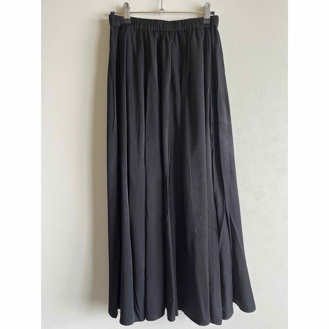 【LOWRYS FARM】 ギャザーフレアスカート　126447 レディースのスカート(ロングスカート)の商品写真