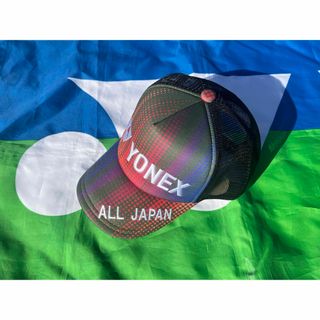 ヨネックス(YONEX)のYONEX全国大会記念カタログ未掲載限定ALLJAPANメッシュキャップ(UNI(その他)