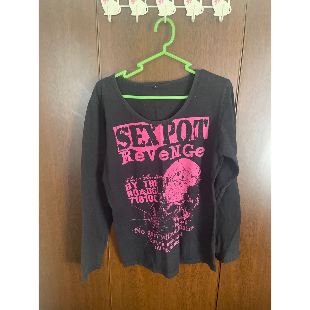 SEX POT ReVeNGe(セックスポットリベンジ)のsex pot Tシャツ レディースのトップス(Tシャツ(長袖/七分))の商品写真