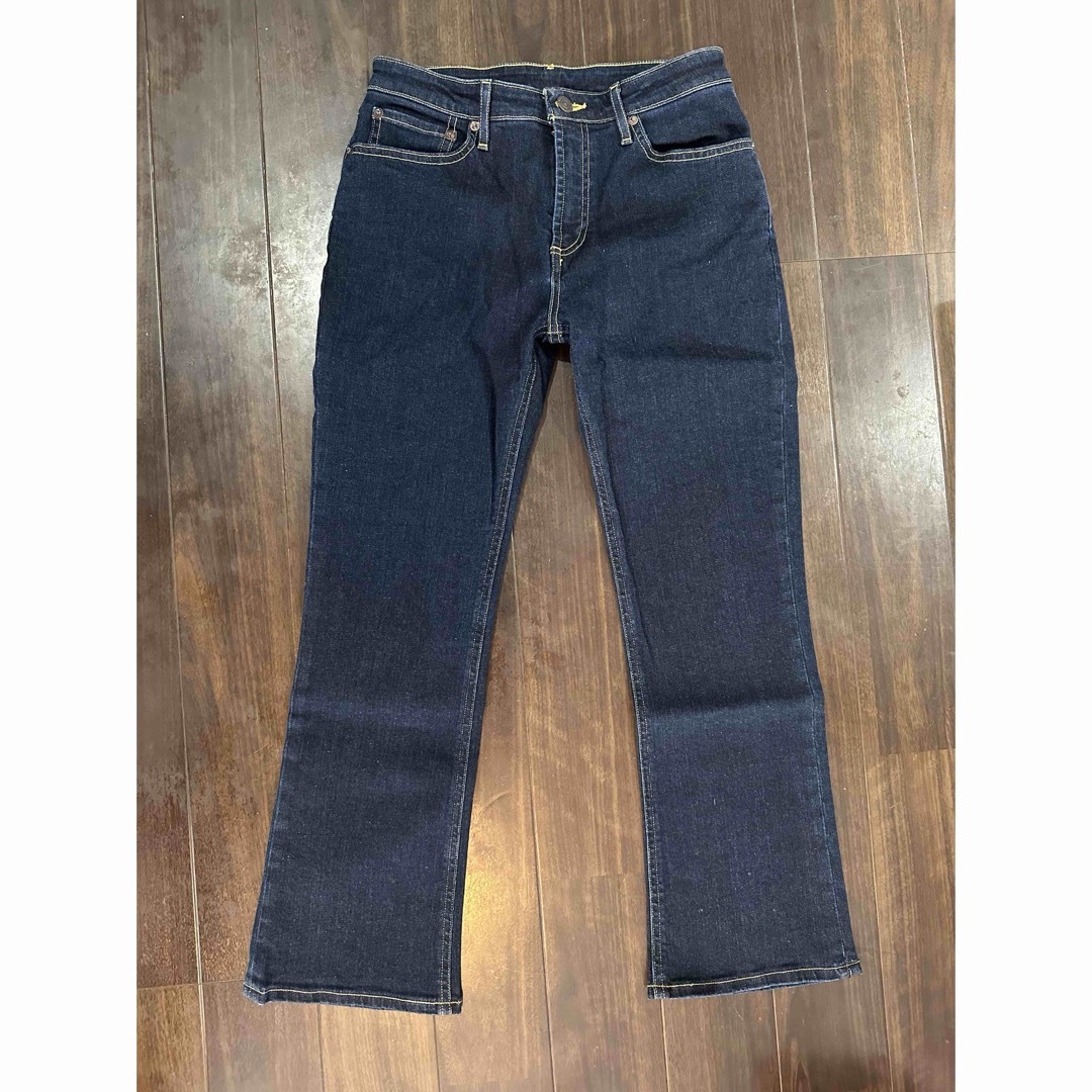 L'Appartement DEUXIEME CLASSE(アパルトモンドゥーズィエムクラス)のINDIGO cropped denim 34 レディースのパンツ(デニム/ジーンズ)の商品写真