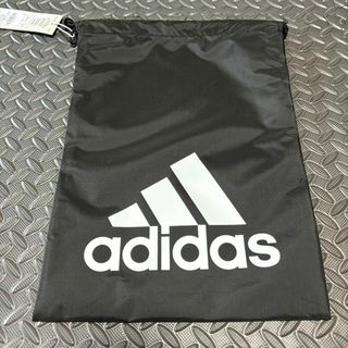 アディダス(adidas)の未使用 adidas ロゴ入り ブラック トートバッグ(トートバッグ)