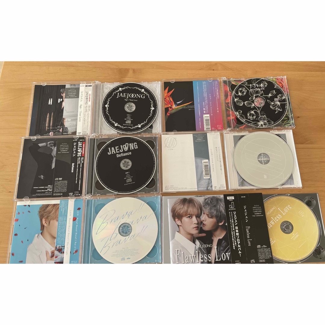 ジェジュン CD 10枚セット エンタメ/ホビーのCD(K-POP/アジア)の商品写真