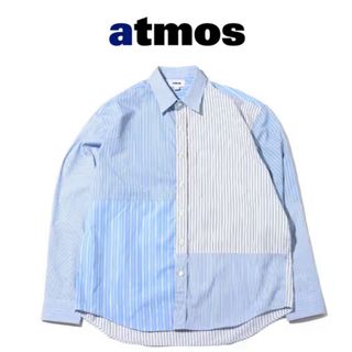 アトモス(atmos)の★新品　約半額★ atmos POPLIN PATCHWORK SHIRT ★(シャツ)