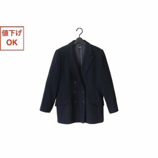 leilian - 【美品】レリアン カシミヤ100％ コート 11 ネイビー 紺 Pコート 