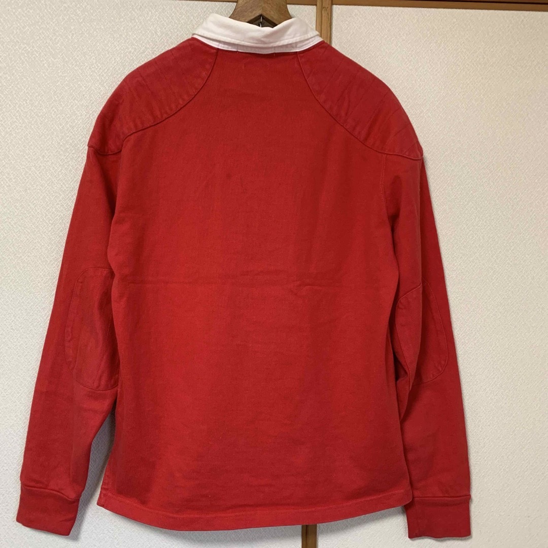 POLO RALPH LAUREN(ポロラルフローレン)のポロバイラルフローレン　赤のラガーシャツ メンズのトップス(スウェット)の商品写真